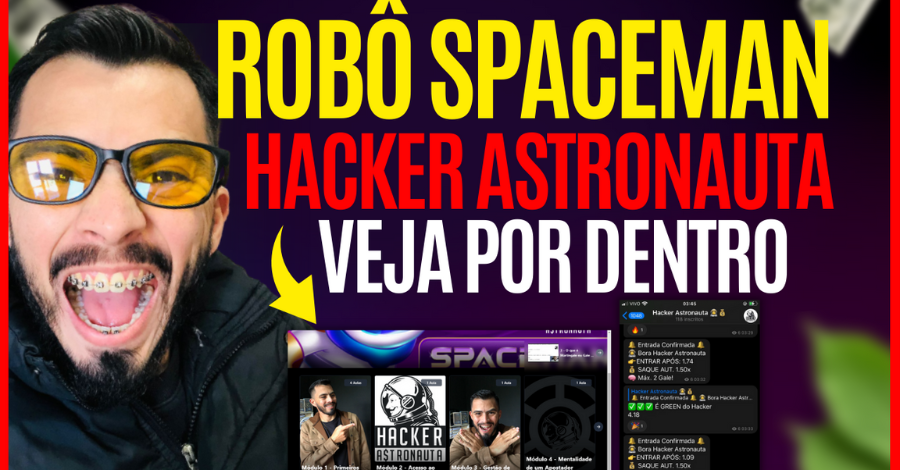 Robô Spaceman – Hacker Astronauta Funciona? Hacker Astronauta é Bom? [Hacker Astronauta por Dentro]